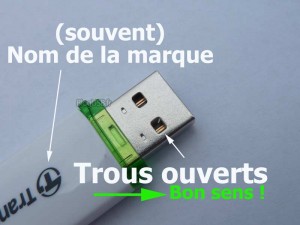 Comment ne plus jamais se tromper en branchant une clé USB !