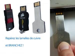 Comment ne plus jamais se tromper en branchant une clé USB !